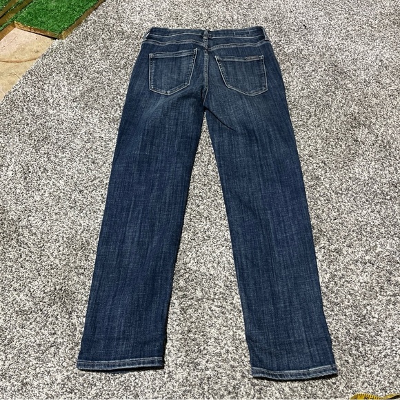 White House Black Market Womens Size 00S High Rise Slim Ankle Distressed - Picture 10 of 10